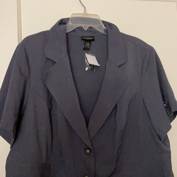 NWT Lane Bryant gray blazer size: 22W/ 24W - Picture 2 of 7